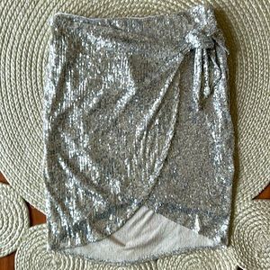 NWT Express Sequins Skirt